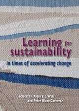 Learning for sustainability in times of accelerating change