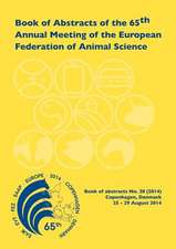 Book of Abstracts of the 65th Annual Meeting of the European Association for Animal Production