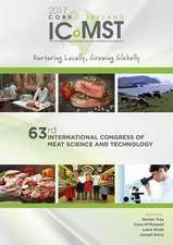 63rd International Congress of Meat Science and Technology: Nurturing locally, growing globally