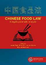 Chinese Food Law: A legal-systematic analysis