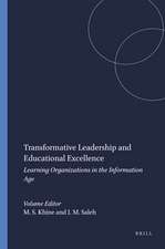 Transformative Leadership and Educational Excellence