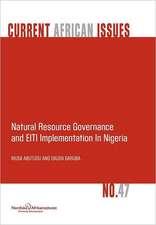 Natural Resource Governance and Eiti Implementation in Nigeria