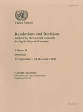 Resolutions and Decisions Adopted by the General Assembly During Its Sixty-Sixth Session