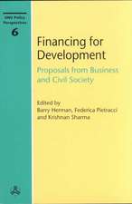 Financing for Development: Proposals from Business and Civil Society