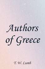 Authors of Greece