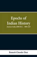 Epochs of Indian History