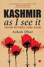 Kashmir As I See It; From within and afar