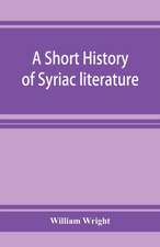 A short history of Syriac literature