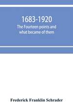 1683-1920; The fourteen points and what became of them--foreign propaganda in the public schools--rewriting the history of the United States--the espionage act and how it worked--