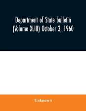 Department of State bulletin (Volume XLIII) October 3, 1960