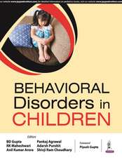 Behavioural Disorders in Children