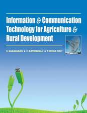 Information and Communication Technology for Agriculture and Rural Development