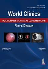 World Clinics: Pulmonary & Critical Care Medicine: Pleural Diseases: Volume 5, Number 1