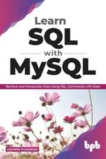 Learn SQL with MySQL