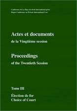 Actes Et Documents de La Vingtieme Session, 14 Au 30 Juin 2005/ Proceedings of the Twentieth Session, 14 to 30 June 2005