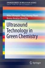 Ultrasound Technology in Green Chemistry