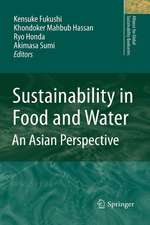 Sustainability in Food and Water: An Asian Perspective