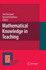 Mathematical Knowledge in Teaching