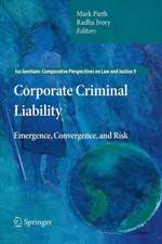 Corporate Criminal Liability