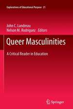 Queer Masculinities: A Critical Reader in Education