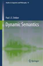 Dynamic Semantics