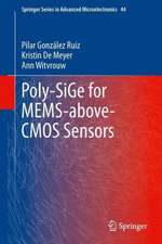 Poly-SiGe for MEMS-above-CMOS Sensors