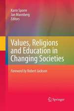 Values, Religions and Education in Changing Societies