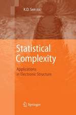 Statistical Complexity: Applications in Electronic Structure