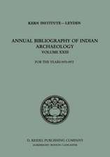 Annual Bibliography of Indian Archaeology