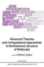 Advanced Theories and Computational Approaches to the Electronic Structure of Molecules