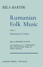 Rumanian Folk Music: Maramure? County