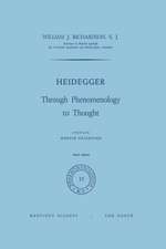 Heidegger: Through Phenomenology to Thought