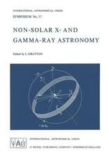 Non-Solar X- and Gamma-Ray Astronomy