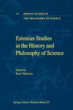 Estonian Studies in the History and Philosophy of Science