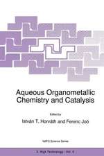 Aqueous Organometallic Chemistry and Catalysis