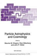 Particle Astrophysics and Cosmology