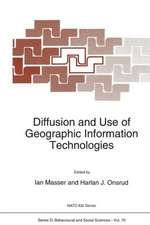 Diffusion and Use of Geographic Information Technologies