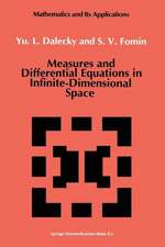 Measures and Differential Equations in Infinite-Dimensional Space