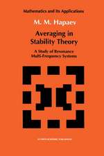 Averaging in Stability Theory: A Study of Resonance Multi-Frequency Systems