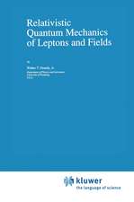 Relativistic Quantum Mechanics of Leptons and Fields