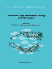 Studies on Large Branchiopod Biology and Aquaculture