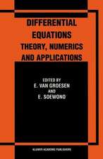 Differential Equations Theory, Numerics and Applications: Proceedings of the ICDE ’96 held in Bandung Indonesia