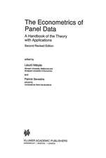 The Econometrics of Panel Data: A Handbook of the Theory with Applications