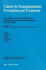 Cancer in Transplantation: Prevention and Treatment: Proceedings of the 27th Conference on Transplantation and Clinical Immunology, 22–24 May 1995