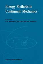 Energy Methods in Continuum Mechanics: Proceedings of the Workshop on Energy Methods for Free Boundary Problems in Continuum Mechanics, held in Oviedo, Spain, March 21–23, 1994