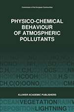 Physico-Chemical Behaviour of Atmospheric Pollutants (1989): Air Pollution Research Reports