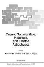 Cosmic Gamma Rays, Neutrinos, and Related Astrophysics