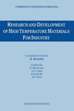 Research and Development of High Temperature Materials for Industry