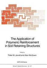 The Application of Polymeric Reinforcement in Soil Retaining Structures