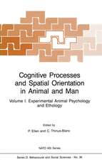 Cognitive Processes and Spatial Orientation in Animal and Man: Volume I Experimental Animal Psychology and Ethology